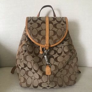 Coach purse backpack style